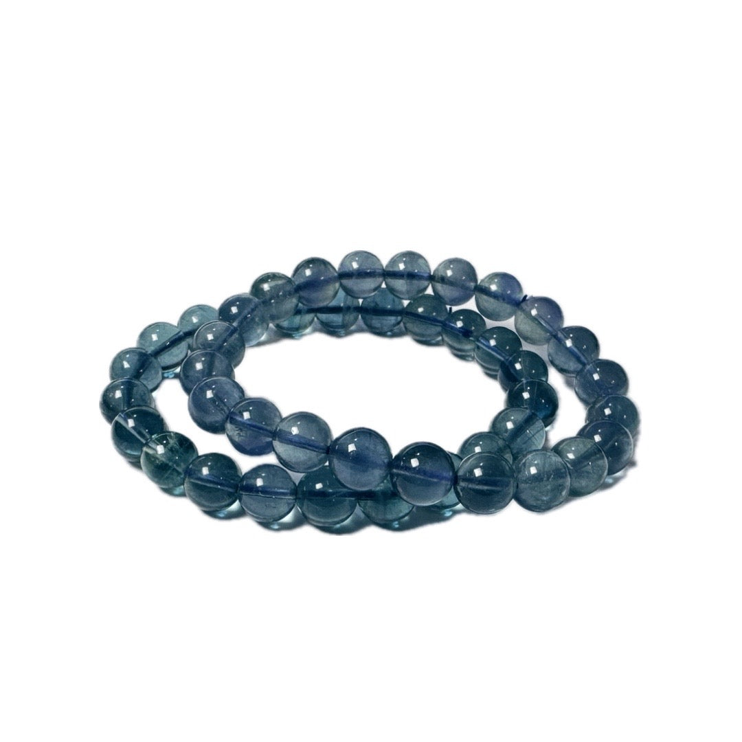 Blue Fluorite Beaded Bracelet