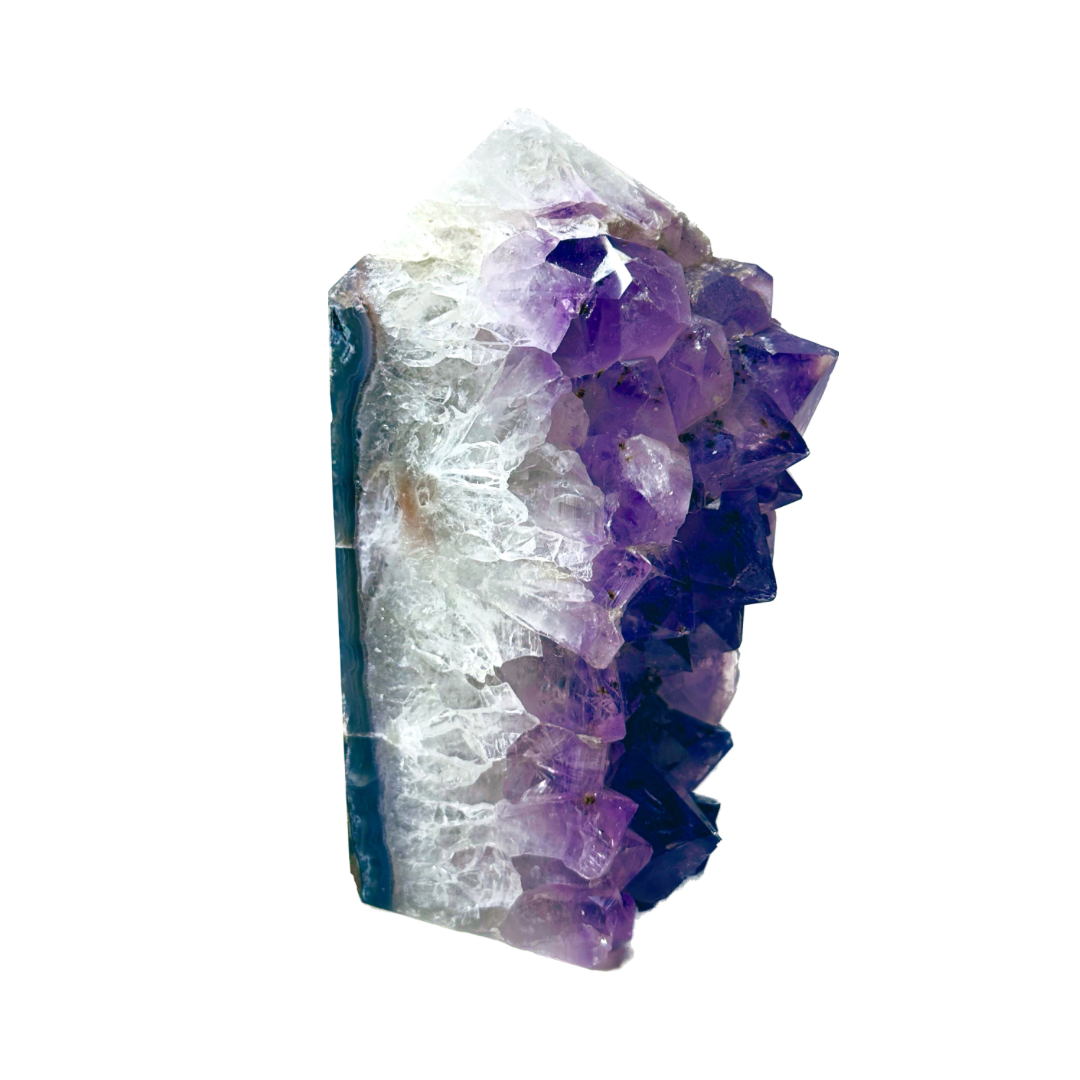 Amethyst Druzy Tower