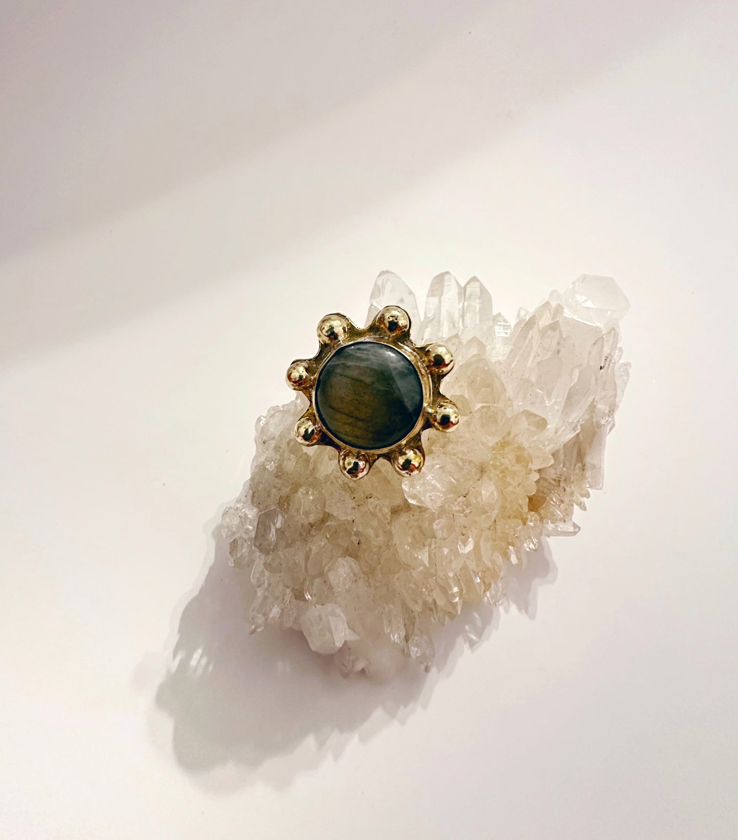 Labradorite Sun Ring