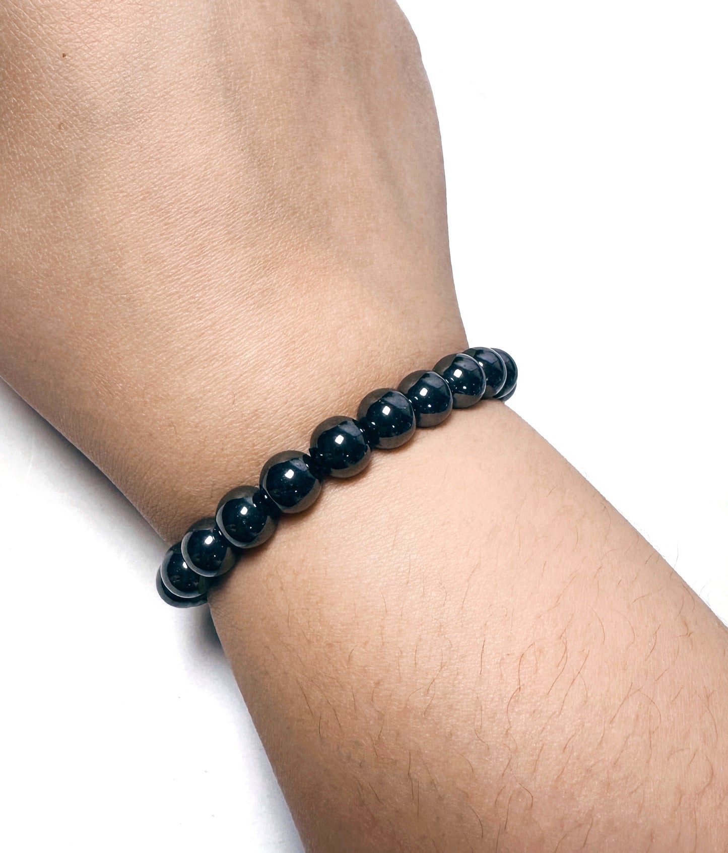 Hematite Beaded Bracelet