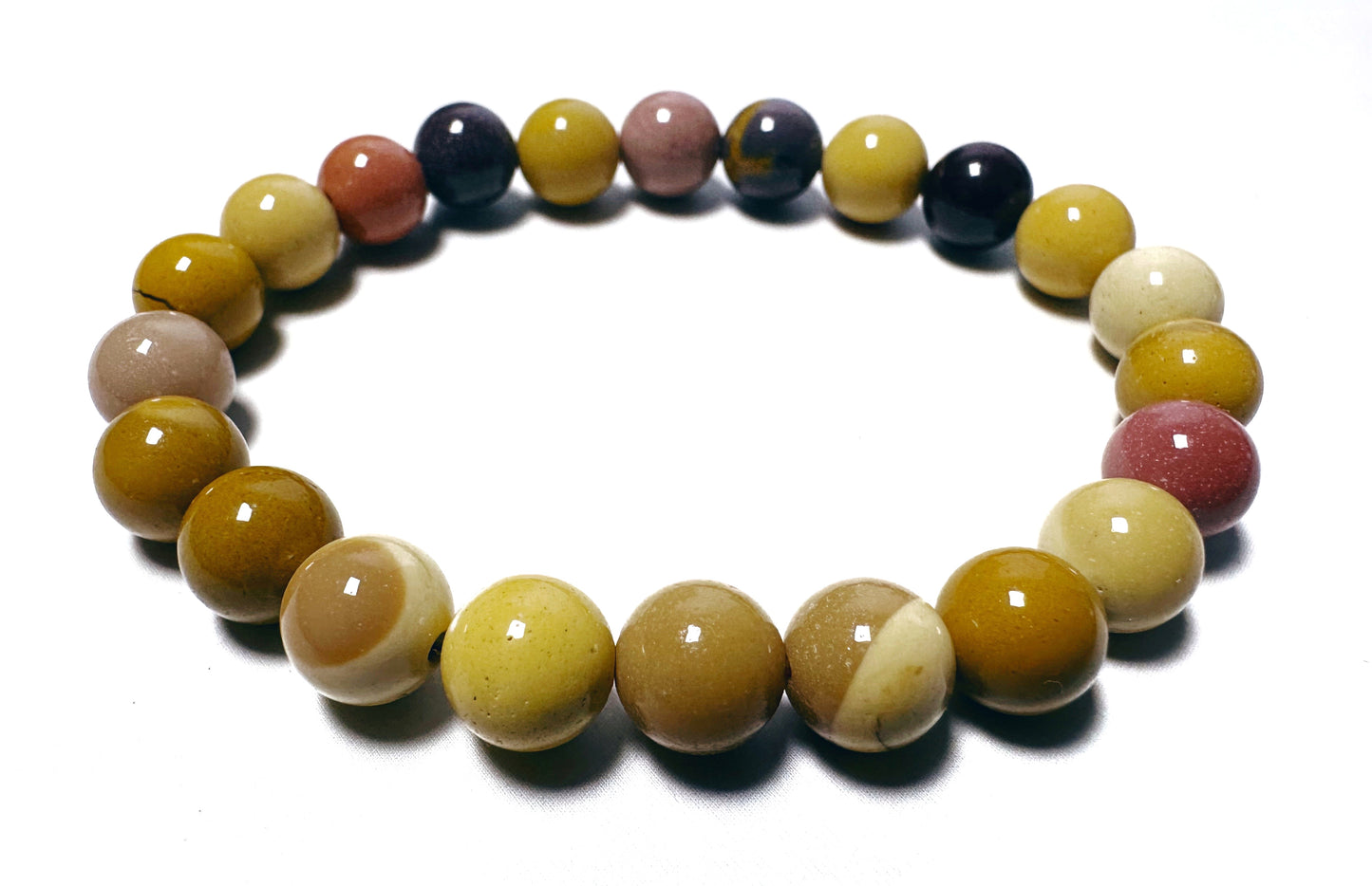 Mookaite Beaded Bracelet