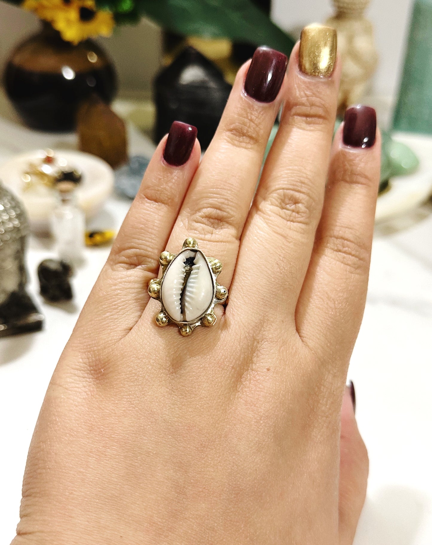 Divine Caracol Ring