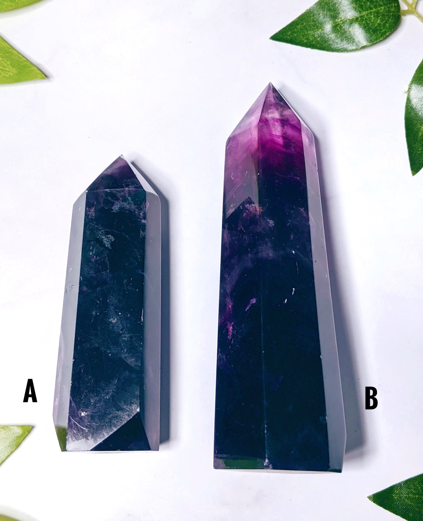 Purple Fluorite Towers