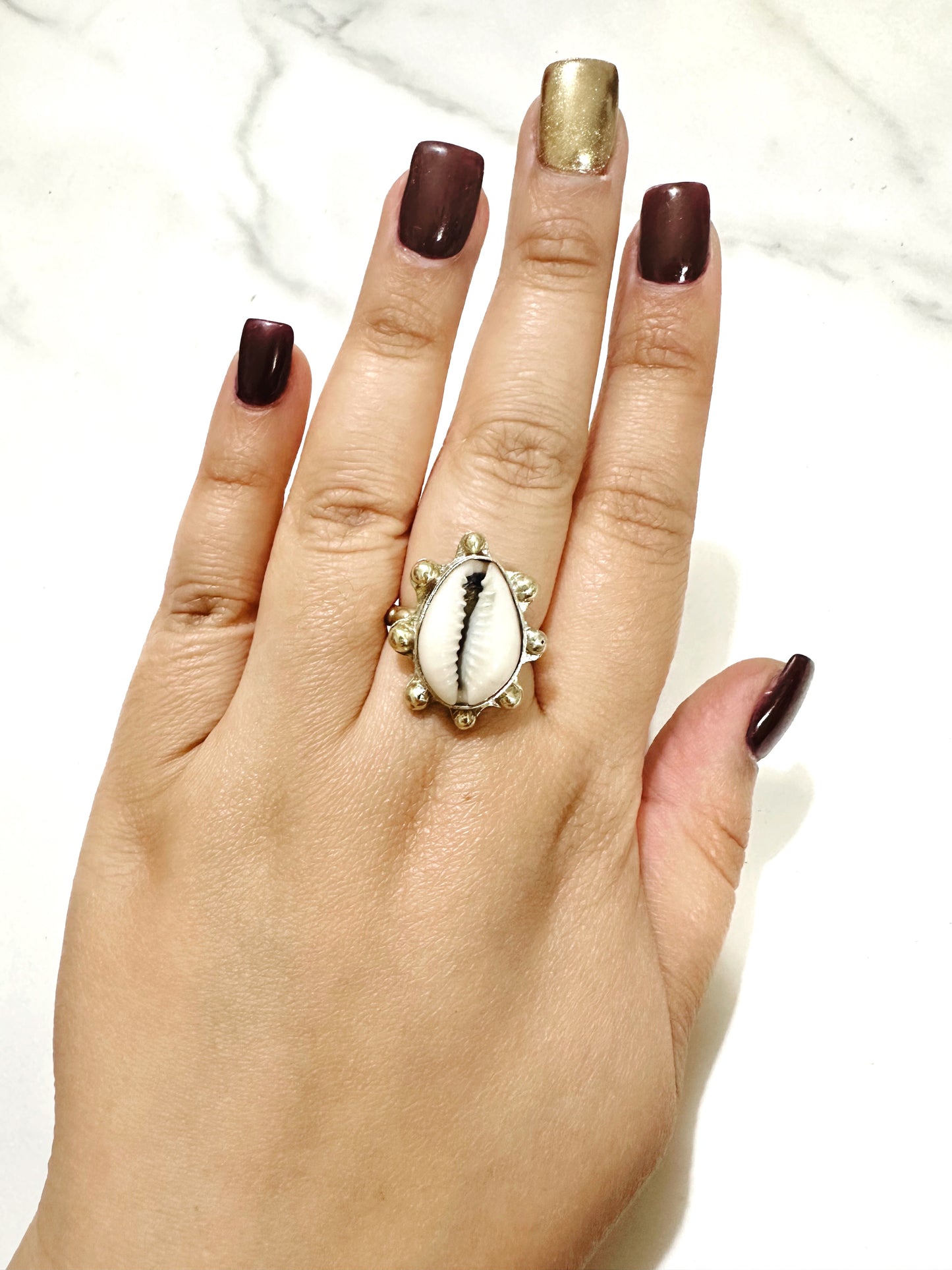 Divine Caracol Ring