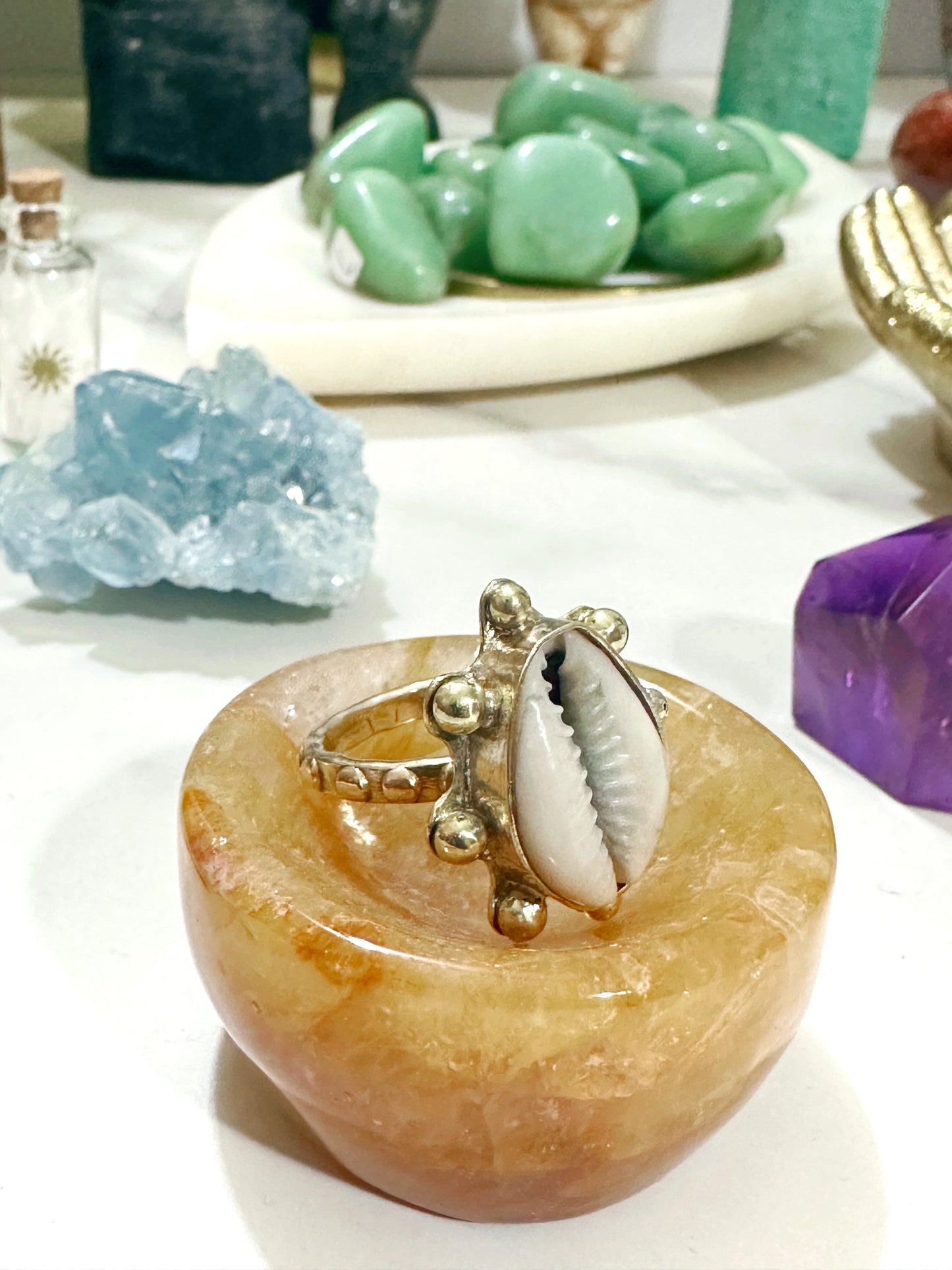 Divine Caracol Ring